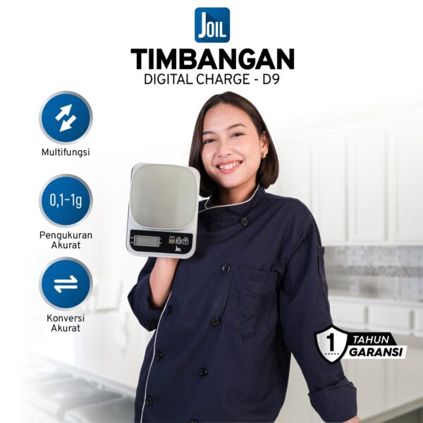 Joil Timbangan Dapur Digital D9