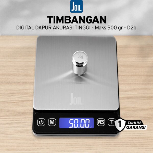 Joil Timbangan Dapur Digital D2B